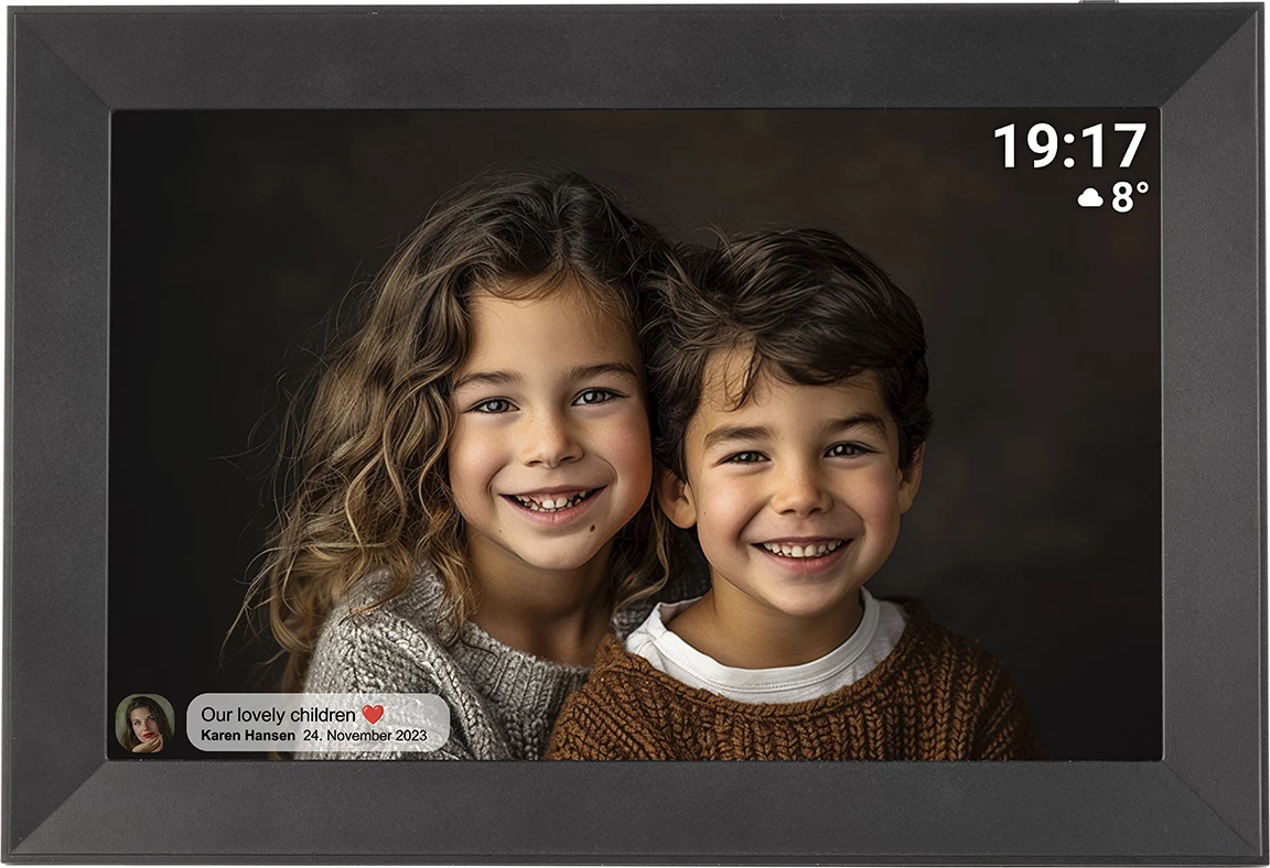 Kornizë dixhitale Denver Frameo PFF-1012B, 10.1", 16 GB, e zezë