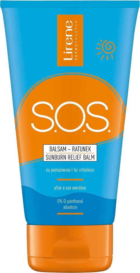 Balsam pas diellit për femra Lirene Sun S.O.S balsam - ratunek, 150ml