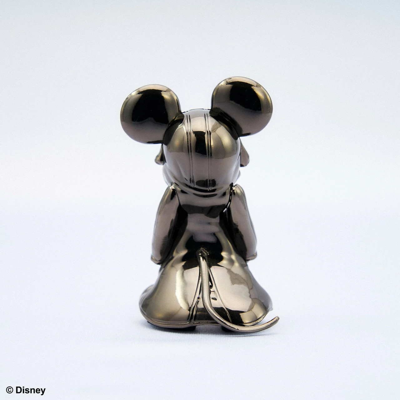 Figurinë koleksionuese Square Enix Bright Arts Gallery King Mickey (Kingdom Hearts II), die-cast metal, argjendtë metalike
