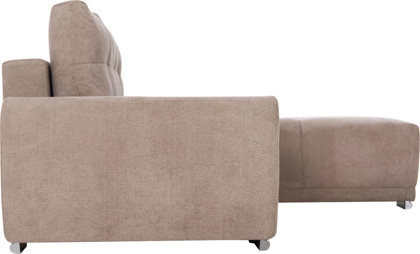Kënd divani shtrat, kënd i djathtë, material bezhë, COMFYRA FH3336.03R, 270x181x75cm