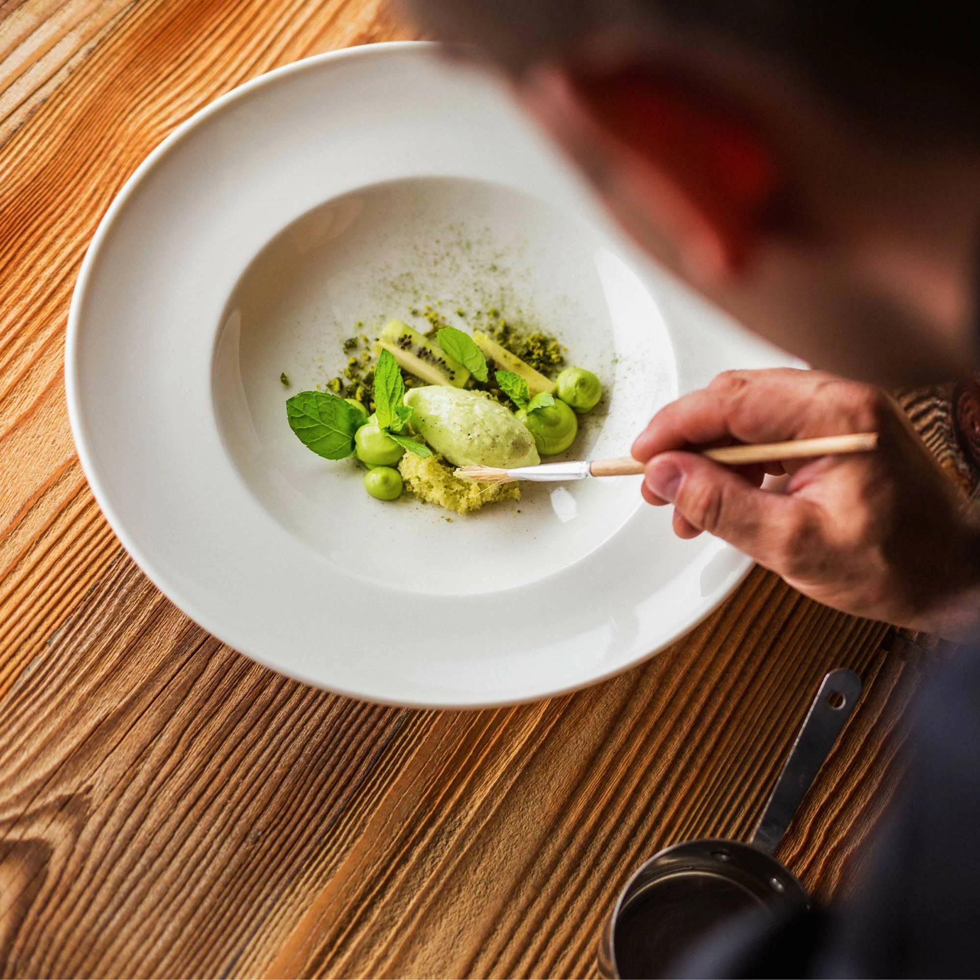 Pjatë e thellë Fine Dine Crema 230mm 200ml, krem, set 6 copë