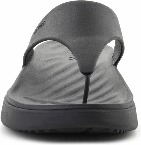 Sandale flip-flop për femra Crocs Getaway Triangle Flip, të zeza