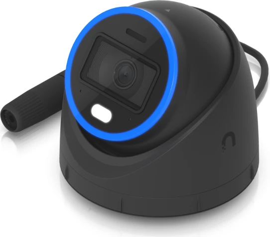 Kamerë survejimi IP Ubiquiti UniFi Protect G6 Turret (UVC-G6-Turret / UVC-AI-TURRET-B), 8MP 4K, PoE+, IR 40 m, IP66/IK08, e zezë