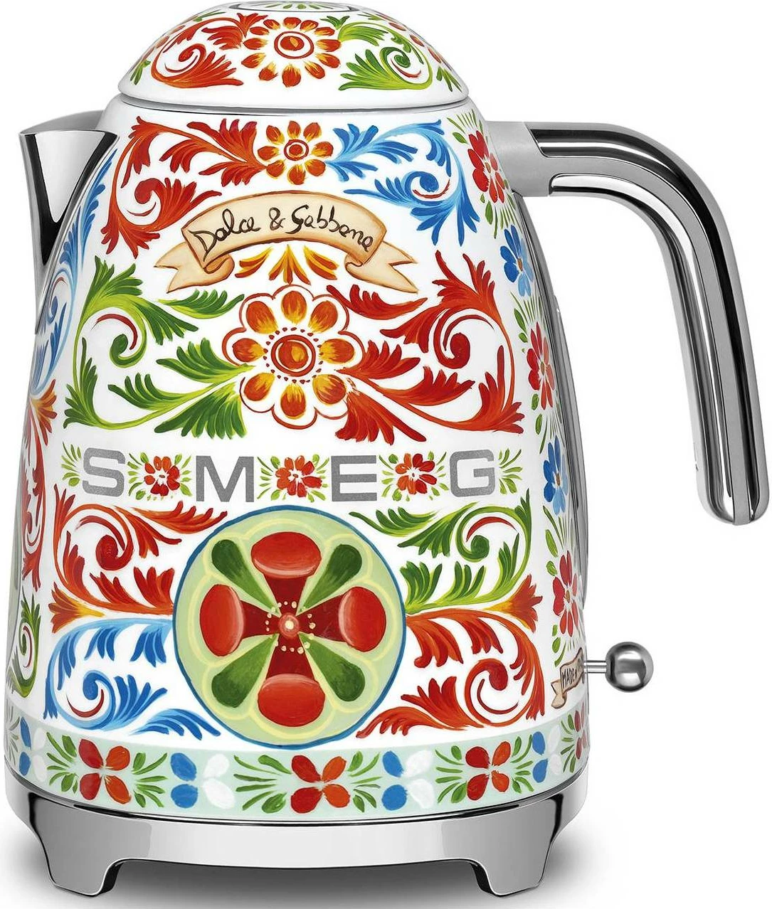 Ibrik elektrik Smeg x Dolce&Gabbana KLF03DGEU 1.7L 2400W, multicolor