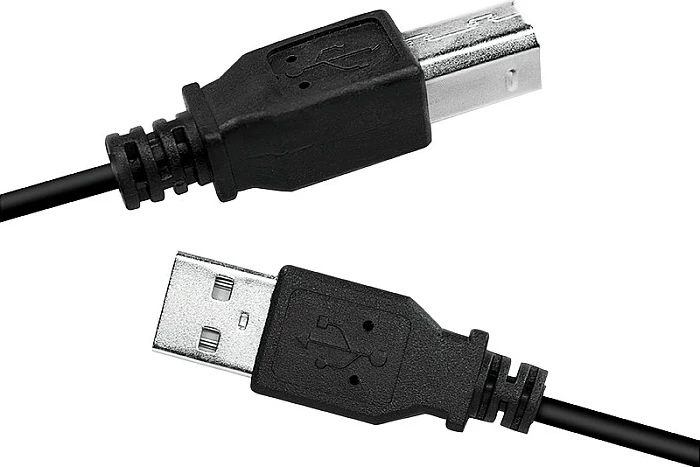 Kabllo USB LogiLink, USB-A në USB Type-B, USB 2.0, e zezë