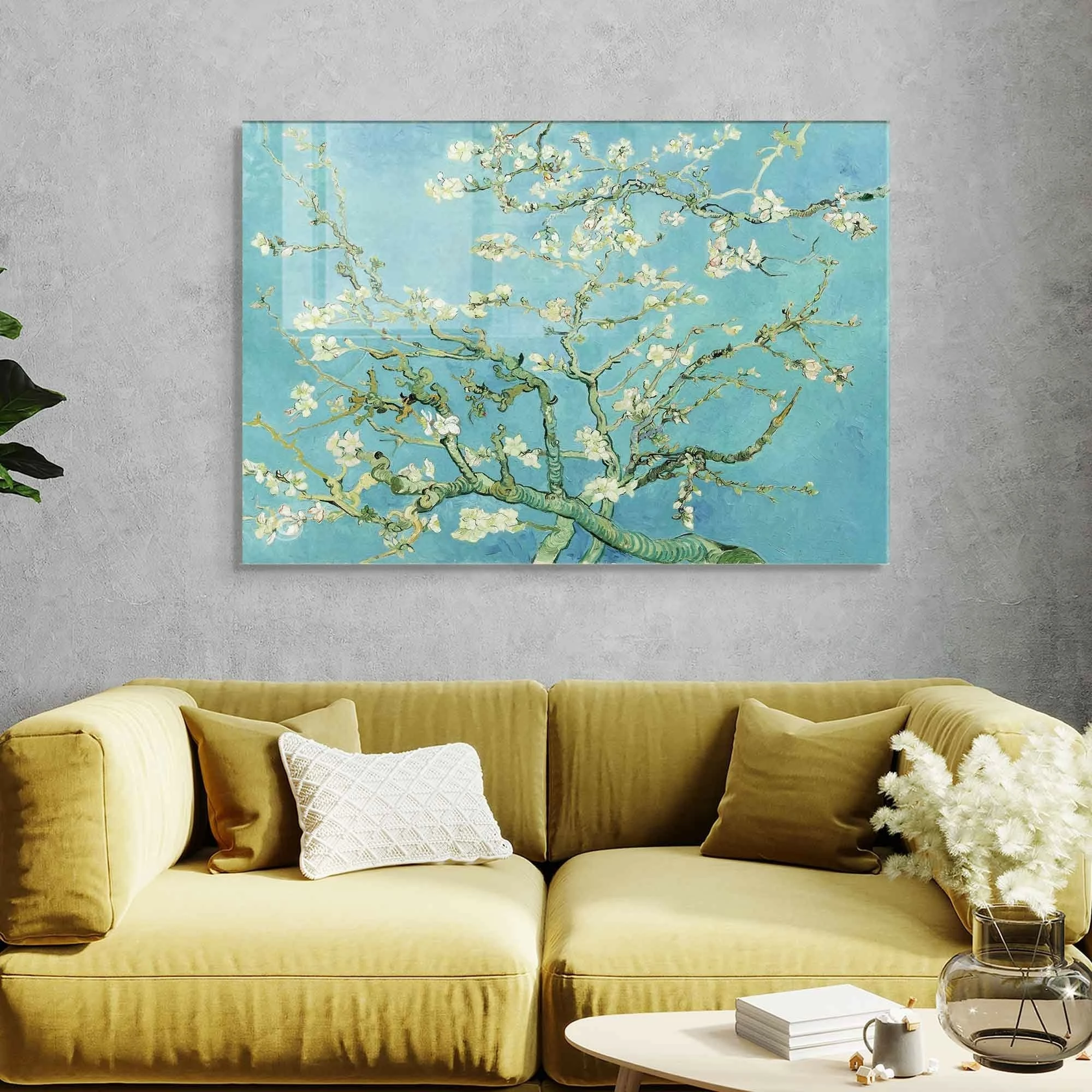 Pikturë dekorative prej xhami të temperuar, Wallity 2293, 70x100cm