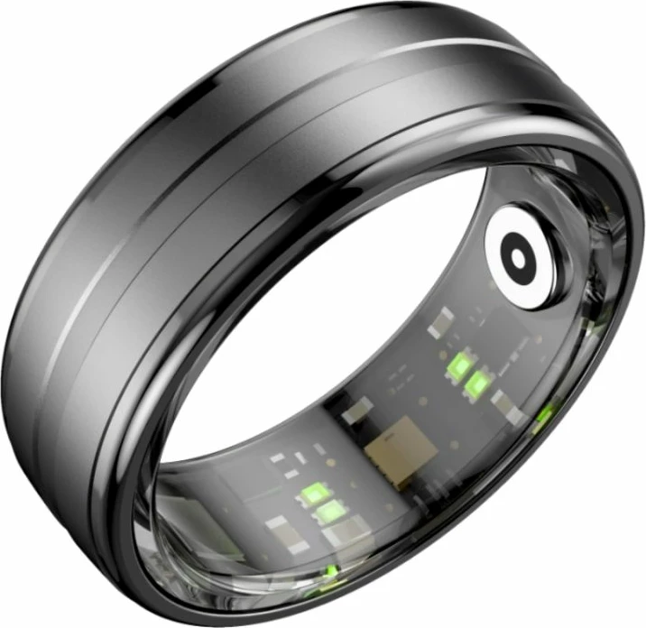 Unazë e mençur RUBICON për meshkuj, gri e thellë