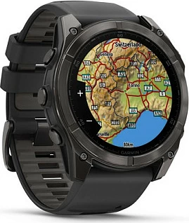 Smartwatch Garmin Fenix 8, 1.4" AMOLED, Touch, GPS, 32GB, e zezë