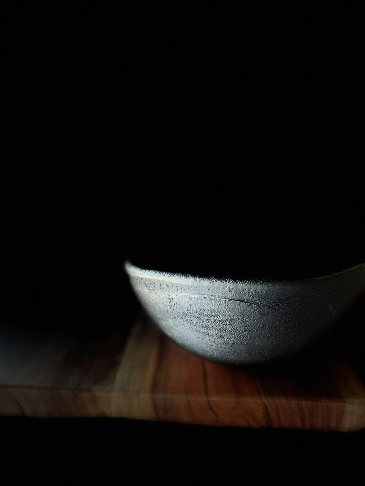 Enë dekorative BULAT, polirezine, e zezë, 34x26x14 cm