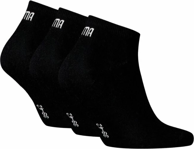 Çorape sneaker Puma 938624 06, të zeza, set prej 3 palë [Madhësia: 43 - 46]