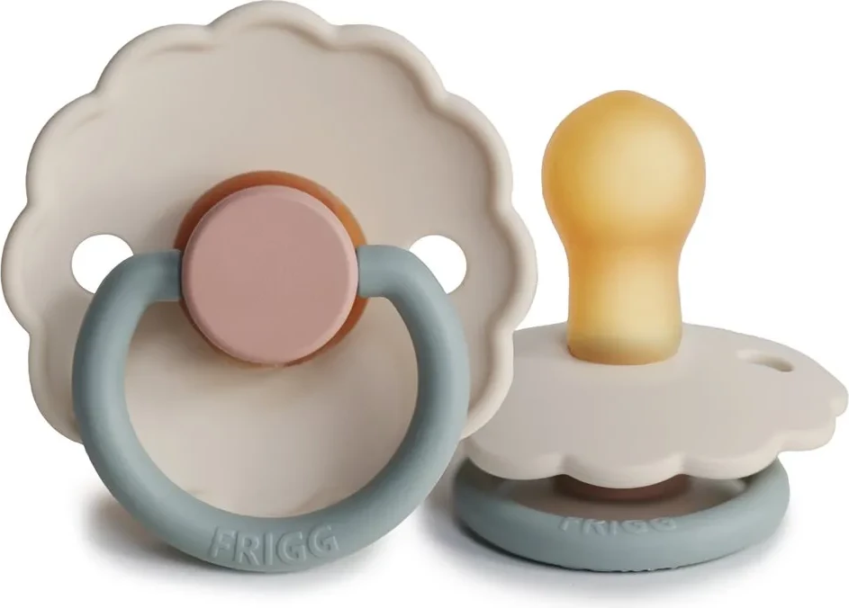 Biberon FRIGG Daisy, 6-18 muaj, 1 copë, bezhë/e kaltër