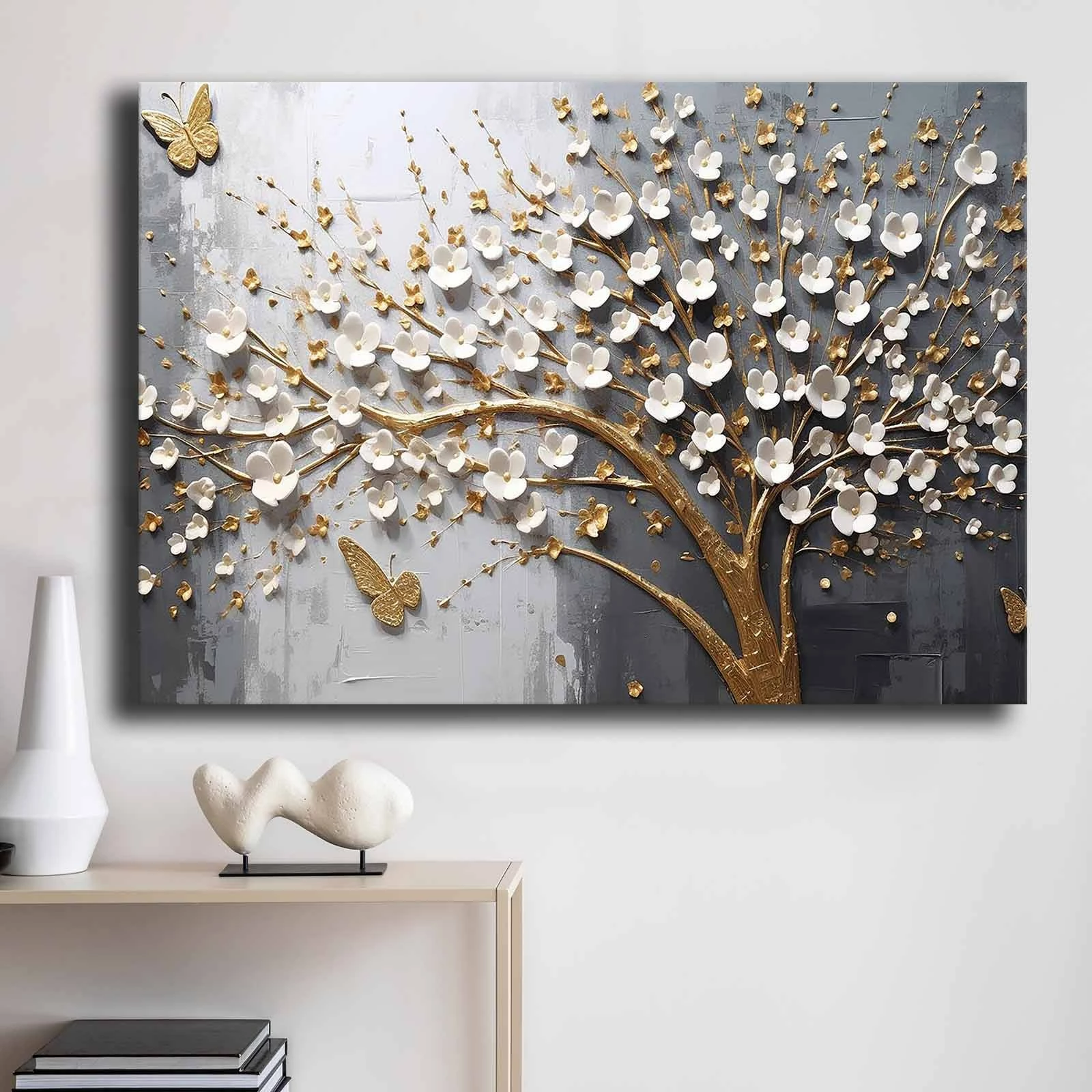 Pikturë dekorative në kanavacë, shumëngjyrëshe, Wallity, 70x100cm