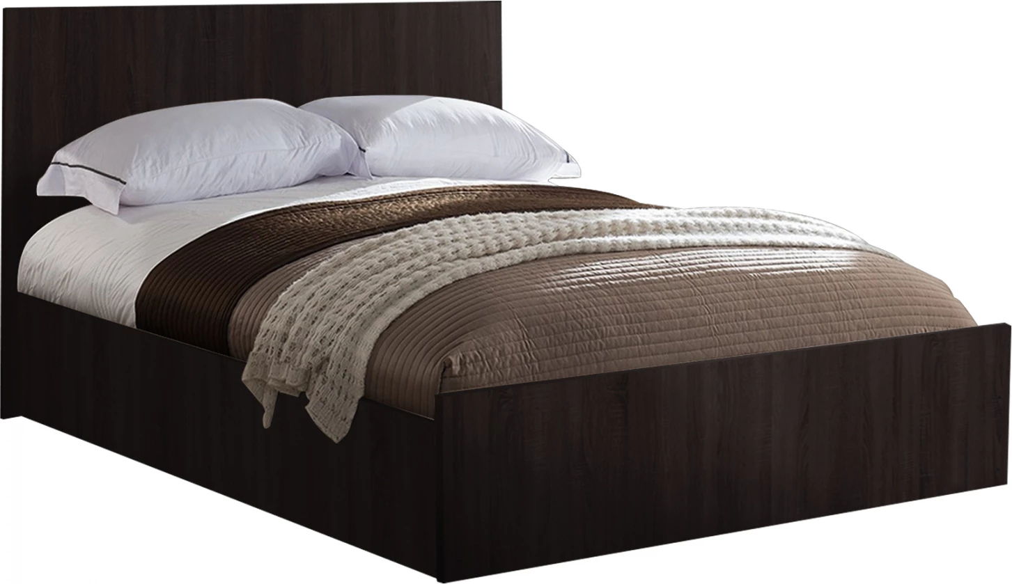 Krevat melamine për dyshek 160x200 cm, wenge, FH2432.02