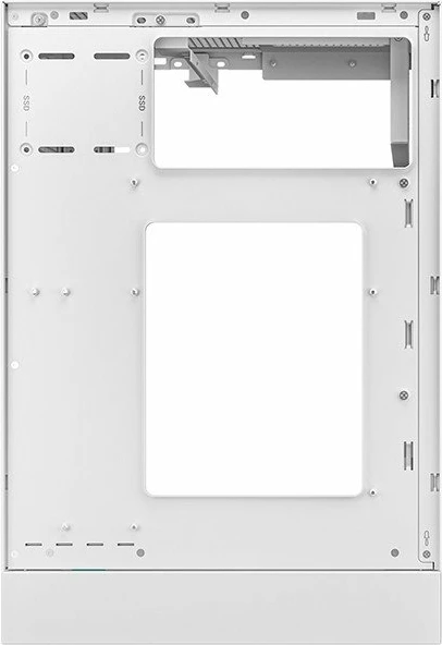 Kasë Deepcool CH170 Plus R-CH170-WHNGM0-G Mini Tower Mini-ITX/Micro ATX, USB-C, pa dritare, e bardhë