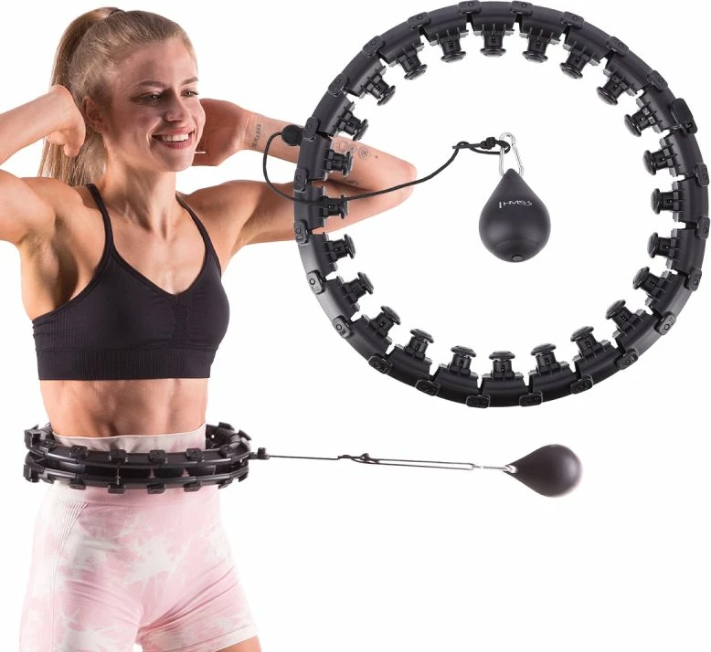 Hula hoop me peshë HMS HHW01, i zi