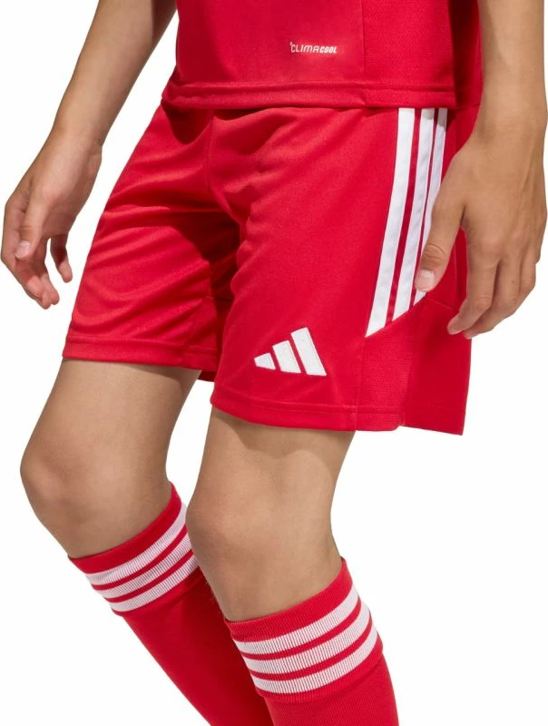 Shorce për fëmijë adidas, të kuqe [Madhësia: 140 cm]