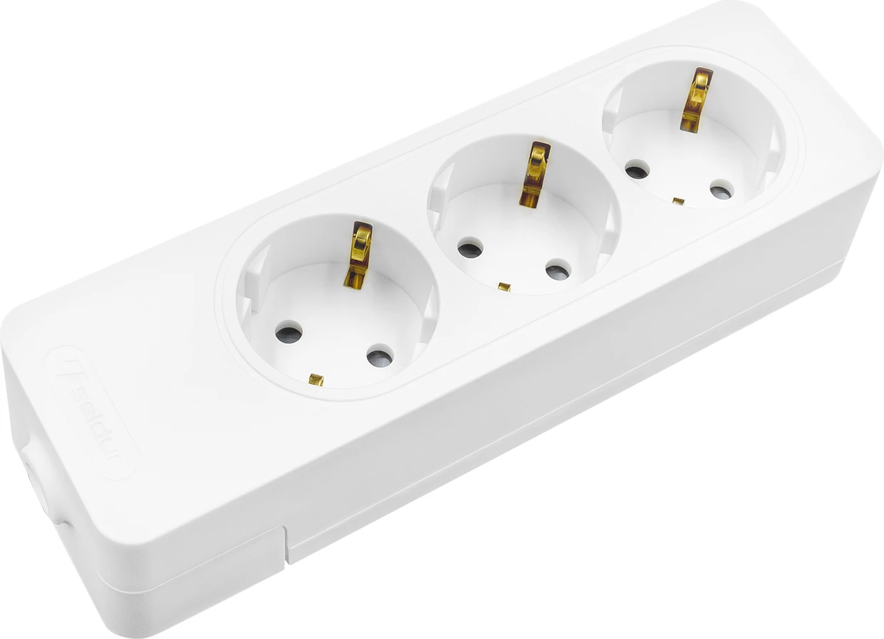 PRIZË T-3 ME 3 PRIZA 16A