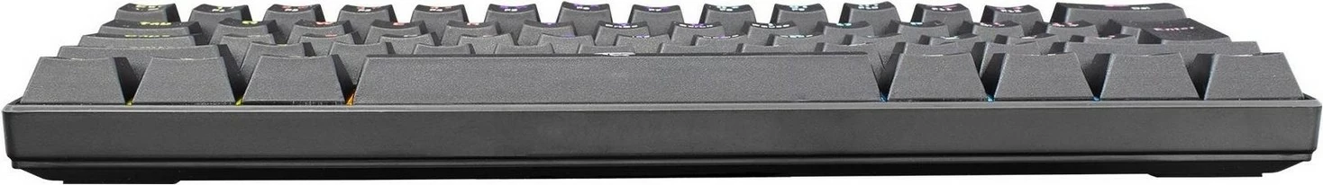 Tastierë mekanike White Shark Black Shark Shinobi, 60%, Outemu Brown, RGB, e zezë