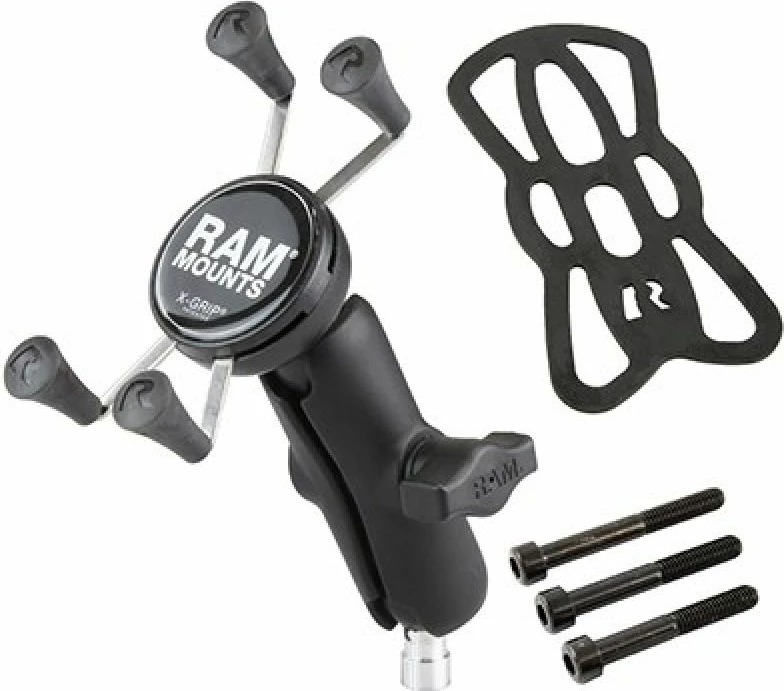 Mbajtës telefoni për motor RAM MOUNTS, i zi