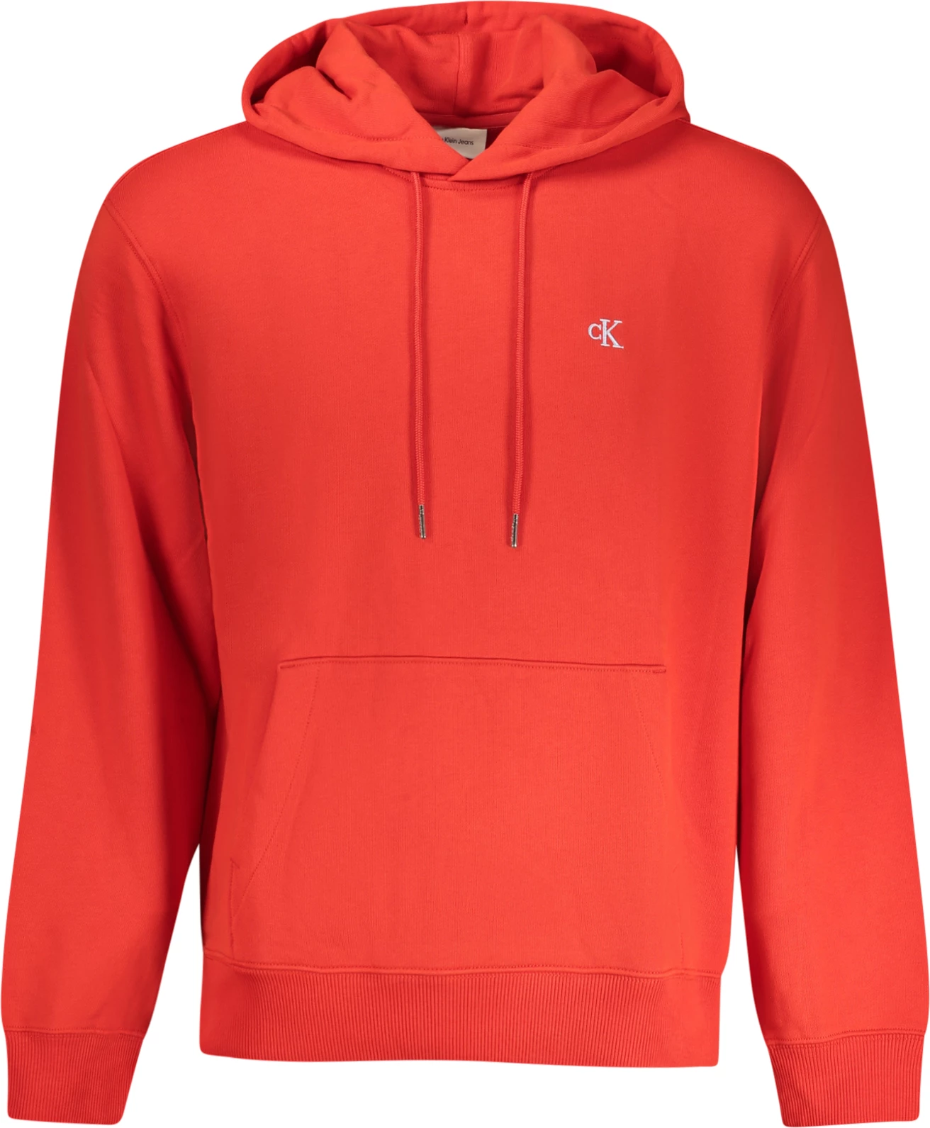 Duks me kapuç Calvin Klein për meshkuj, i kuq