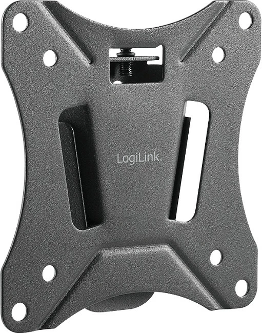 Mbajtëse muri për TV/monitor LogiLink, 13-27", VESA 75x75/100x100, 25 kg, e zezë