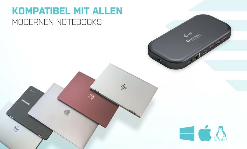 Docking station i-tec Thunderbolt 3/USB-C Dual 4K, 60W, i zi