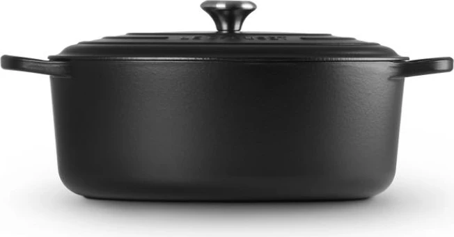 Tavë pjekjeje ovale Le Creuset Signature 35 cm, e zezë