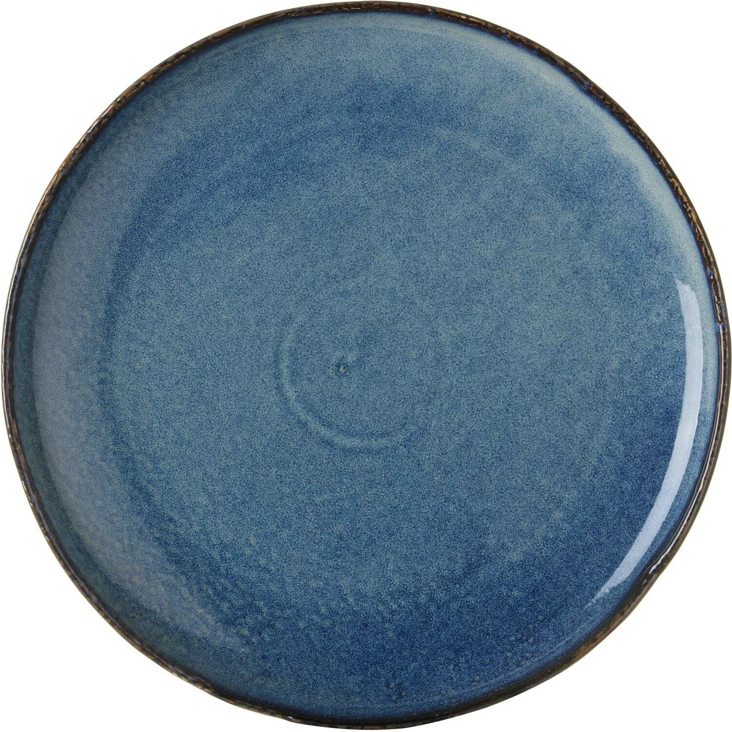 Pjatë e sheshtë Fine Dine Eminence Ø270 mm, porcelan, blu, set 3 copë