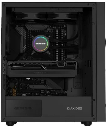 Ftohës me ujë për procesor Natec GENESIS Hydria 240, ARGB, i zi