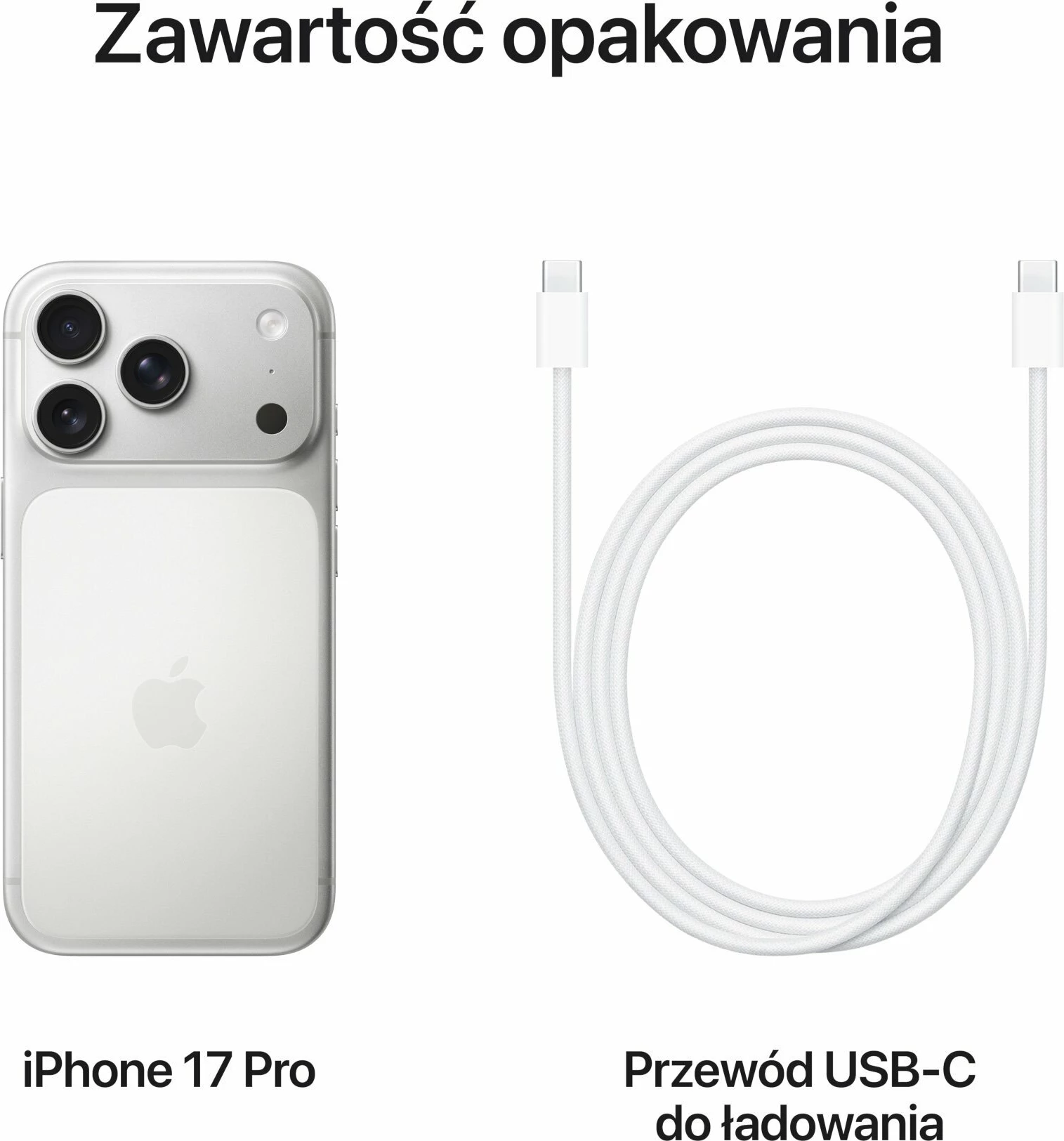 Celular Apple iPhone 17 Pro MG8G4 256GB, Argjendtë