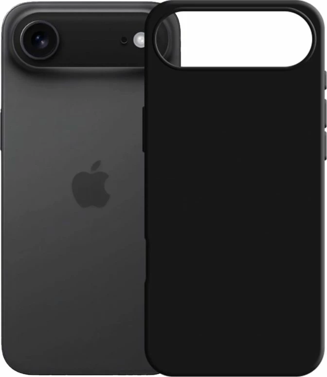 Kuti silikoni 3mk Protection për iPhone 17 Air, e zezë