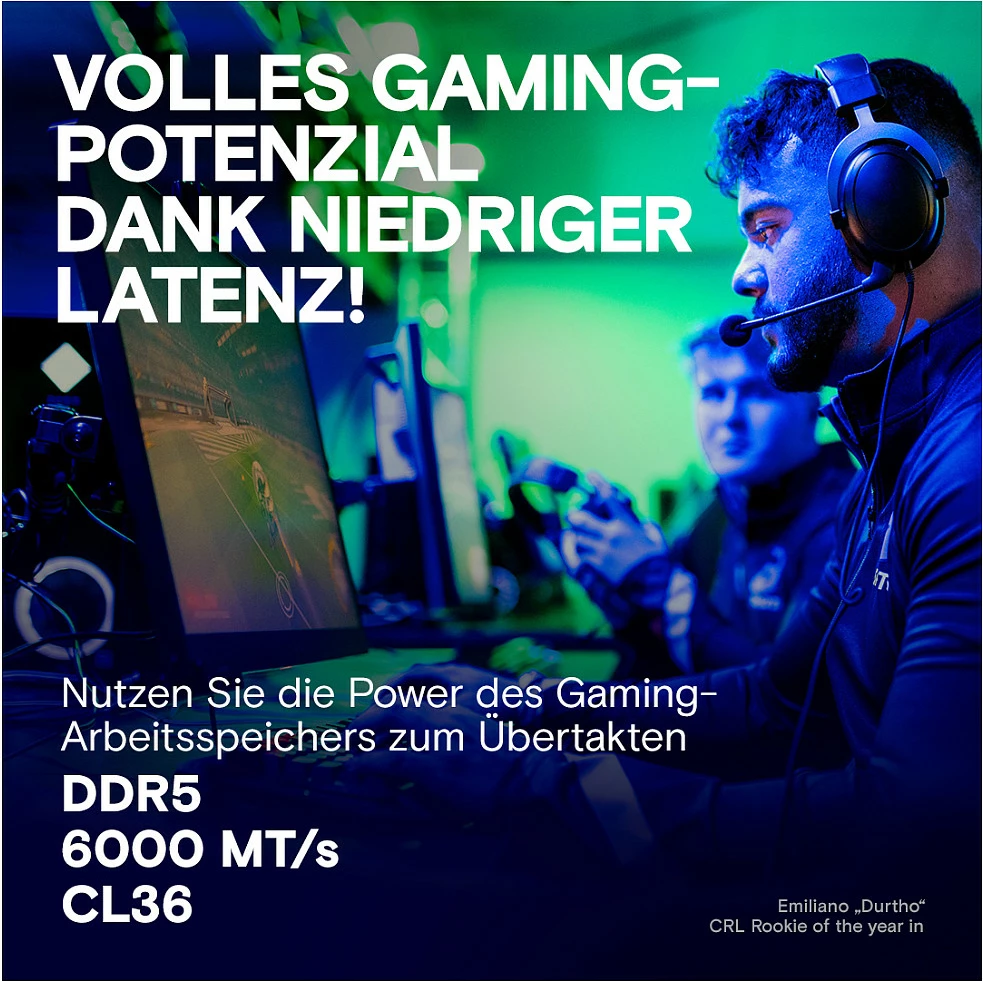 RAM Memorje Crucial 32GB (2x16GB) DDR5 6000MHz Pro Overclocking, bardhë