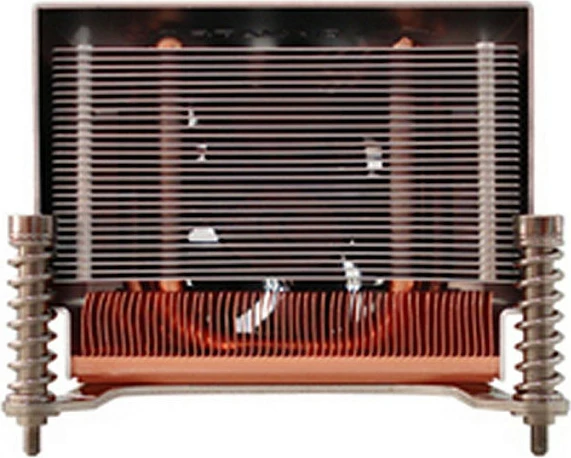Ftohës procesori Inter-Tech K-666, 2U aktiv, Intel LGA 1151/1155/1156/1200, argjend/e zezë
