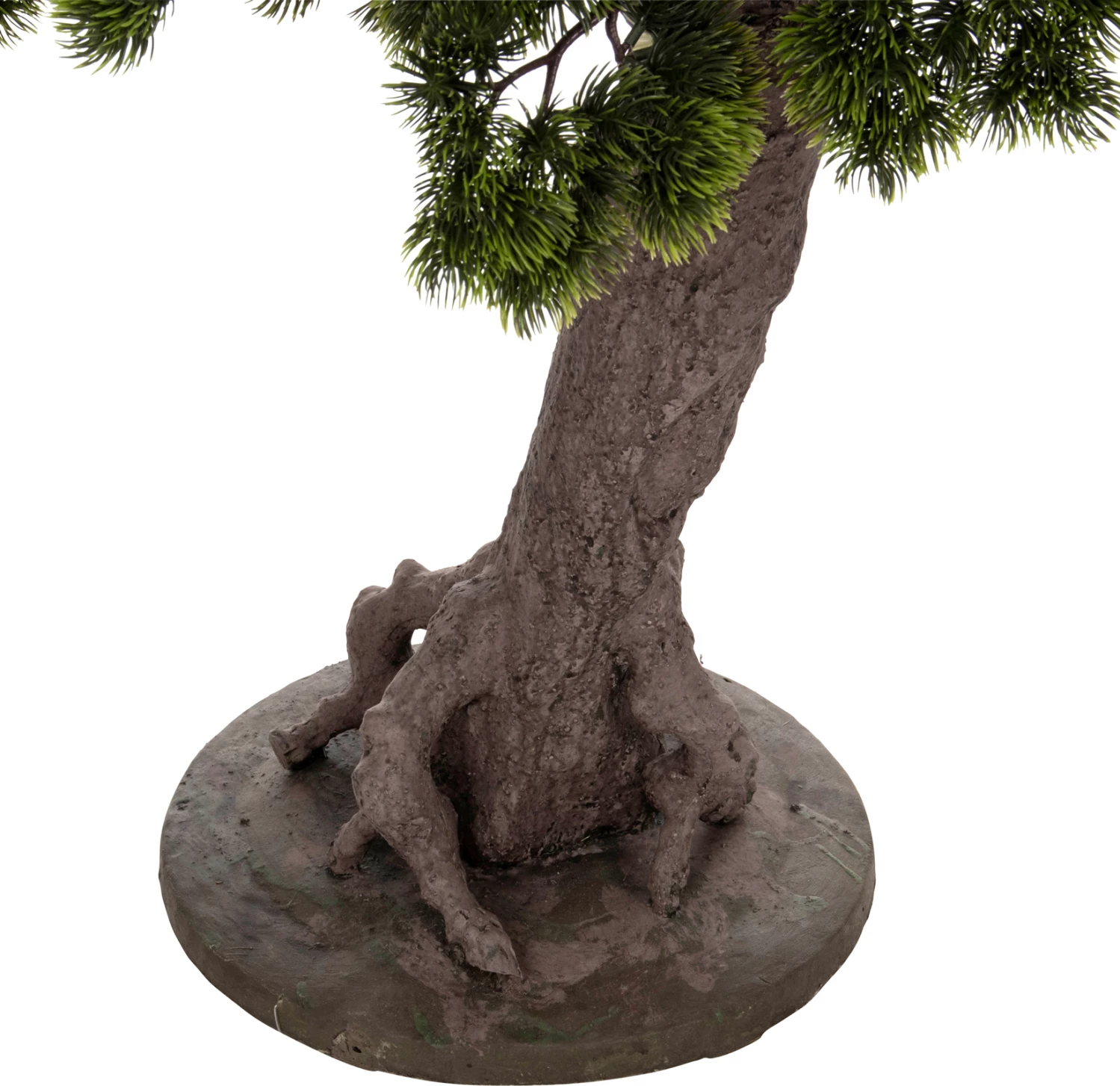 Bimë sintetike dekorative në vazo, FH7976, Pema e bukur e pishës (Bonsai), 55x130x114H cm