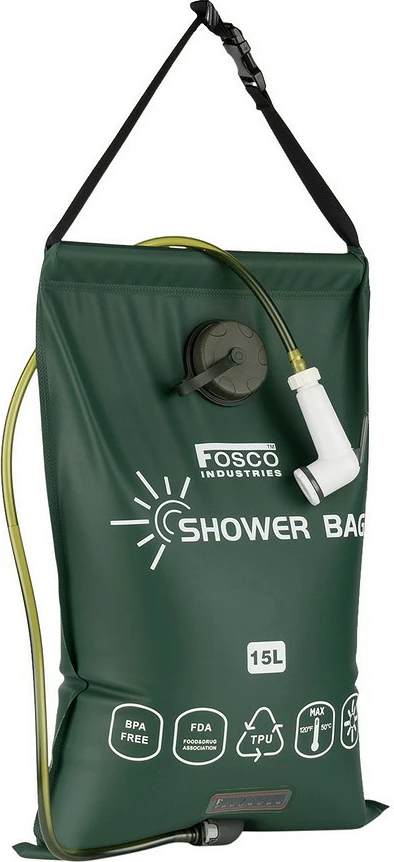 Mbijetesë Dhe Kampim Fosco Industries Camp shower Premium 15L TPU