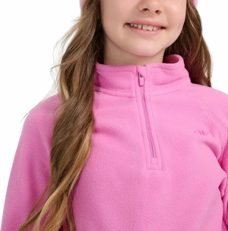Duks fleece për vajza 4f, fuchsia