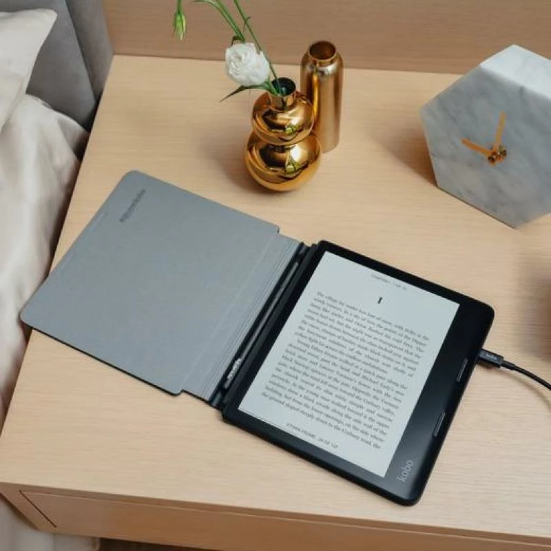 Mbështjellës me bateri Kobo PowerCover Sage N779-AC-BK-E-PU (N779ACBKEPU), për Kobo Sage, 205x210x25 mm, e zezë
