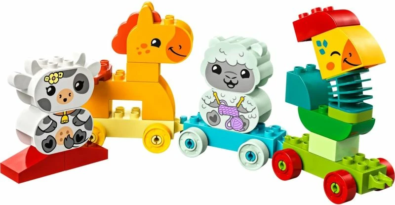 Lodra konstruktive Lego për fëmijë DUPLO Animal Train