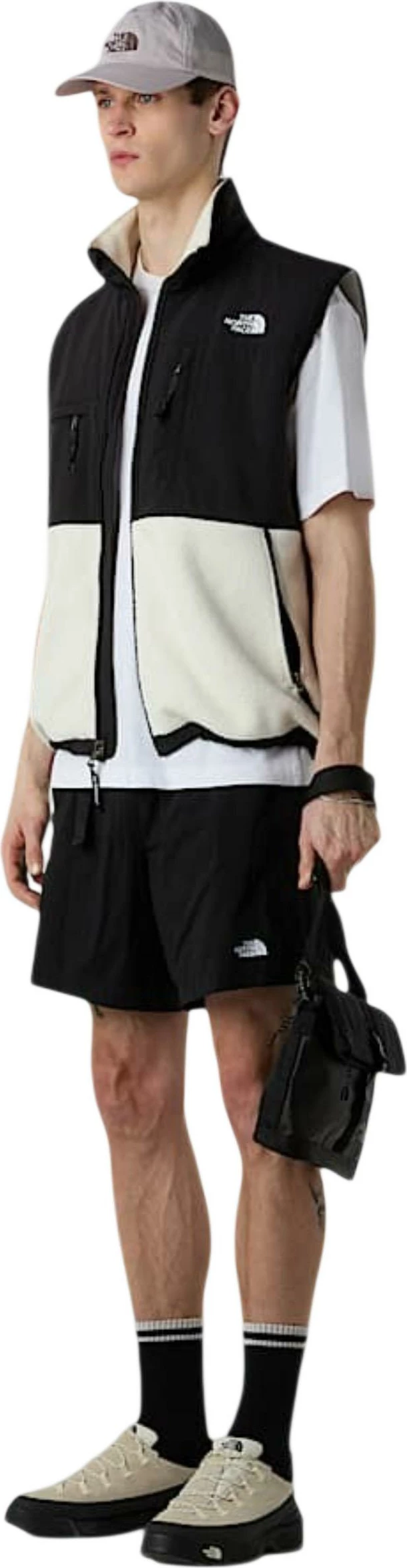 Shorce për meshkuj The North Face Class V Pathfinder Belted Short NF0A8BHV, të zeza [Madhësia: L]