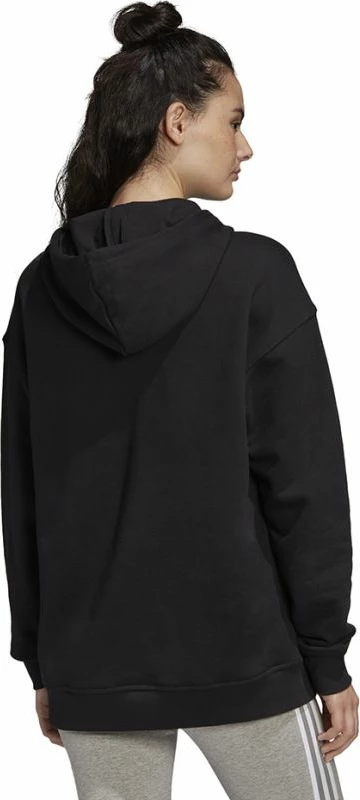 Duks adidas Trefoil Hoodie për Femra, i zi [Madhësia: 36]