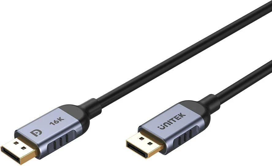 Kabllo DisplayPort UNITEK C1628GY01-1M, 1 m, E zezë