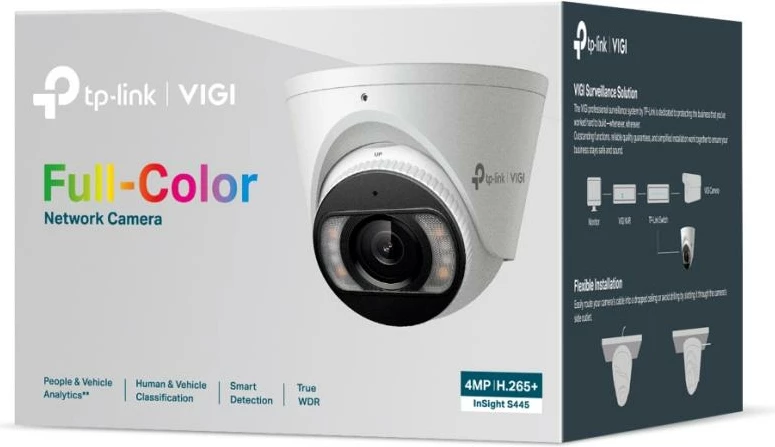 kamera IP, TP-Link, InSight S445, lente 8 mm, e bardhë