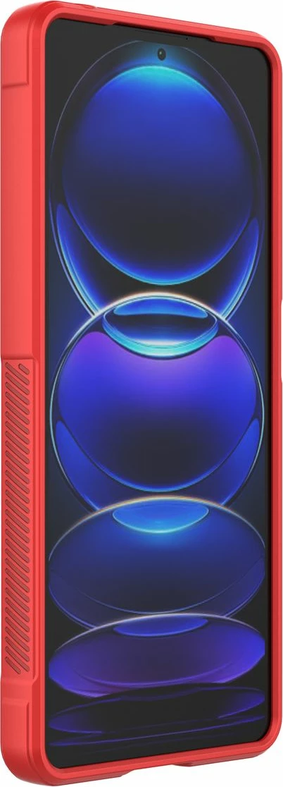 Mbështjellës Hurtel Magic Shield Case për Xiaomi Redmi Note 12 Pro+, i kuq