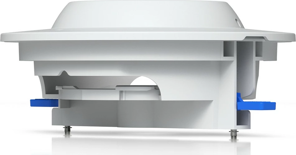 Montues i fshehur për kamerë dome Ubiquiti UACC-AI-Pro-Dome-FM-W, për UVC-AI-Dome, indoor, i bardhë