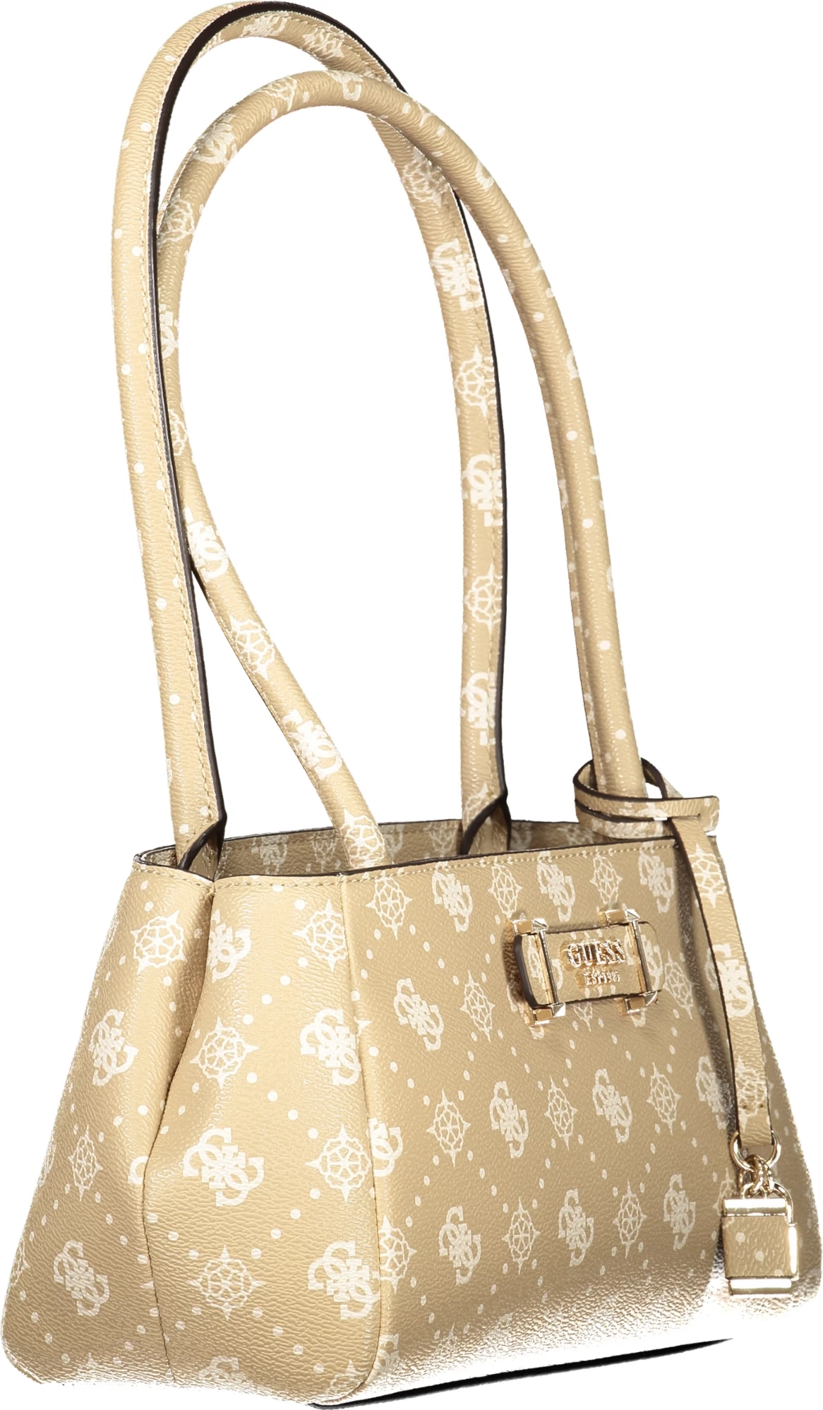 Çantë GUESS JEANS Carrie për femra, bezhë