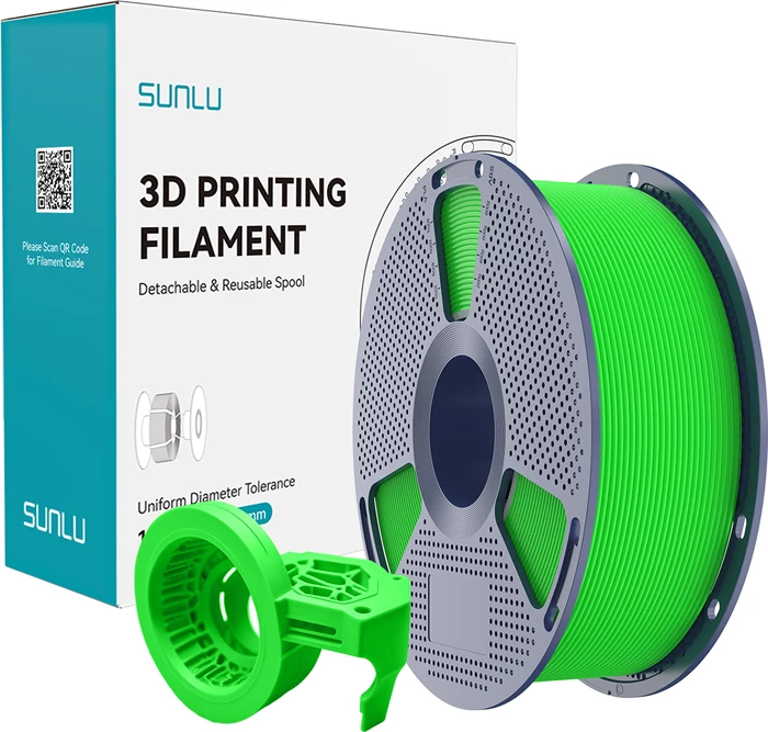 Filament PETG Sunlu PETG H-S M G high-speed matte, gjelbër