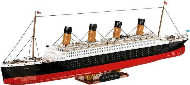 Set blloqesh ndërtimi Cobi Titanic COBI-1686, 3260 pjesë, Historical Collection, 91 cm