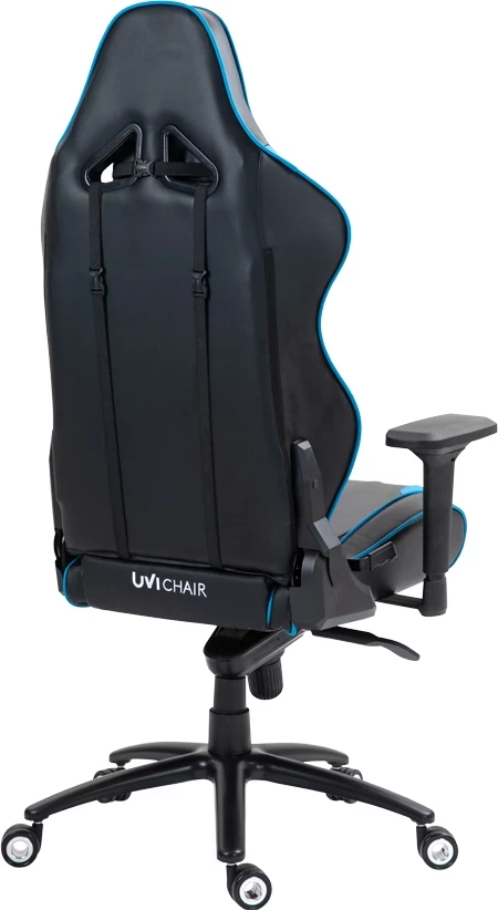 Karrige gaming/zyre UVI Sport XL UVI9001, shpinore 90-180°, mekanizëm multi-funksional, mbështetëse krahu 4D, deri 185 kg, blu