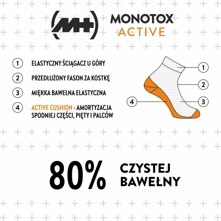 Çorape Monotox, të zeza [Madhësia: 35 - 38]