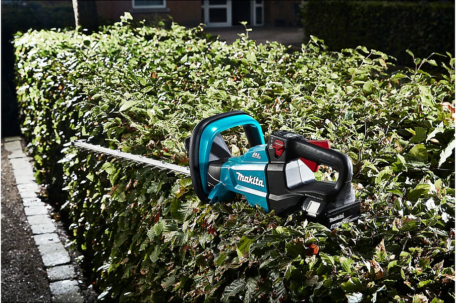Gërshërë për gardh Makita DUH502Z, 50 cm, me bateri, 4000 RPM, blu